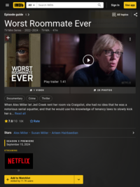 Worst Roommate Ever (TV Mini Series 2022) - IMDb