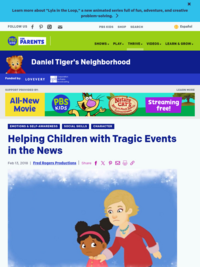 Helping Children with Tragic Events in the News
