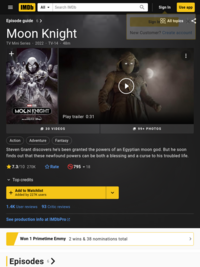 Moon Knight | Disney+ | 03.30.2022