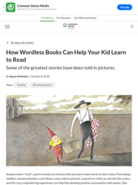 How Worldless Books Can Help Your Kid Learn to Read