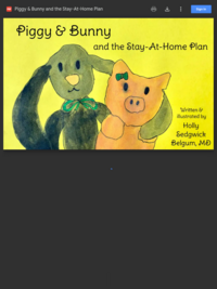 Piggy and Bunny and the Stay-At-Home Plan