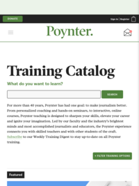 News &amp; Media Literacy - Poynter Institute