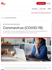 American Heart Association | Coronavirus (COVID-19) Resources