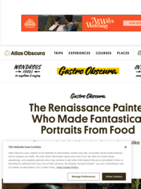 Giuseppe Arcimboldo Food Portraits