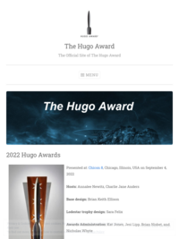 2022 Hugo Awards | The Hugo Awards