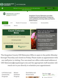 Arapahoe County Extension Office of Colorado State University