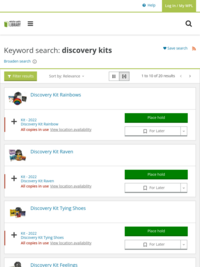 Discovery Kits