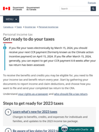 Get ready to do your taxes - Canada.ca
