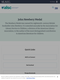 Newbery Medal terms and criteria | Association for Library Service to Children (ALSC)