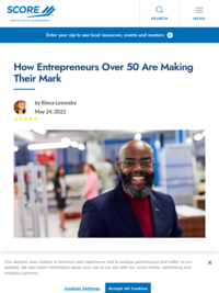 How Entrepreneurs Over 50 Are Making Their Mark | SCORE