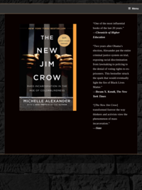 Official website--The New Jim Crow - Mass Incarceration in the Age of Colorblindness Michelle Alexander