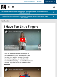 I Have Ten Little Fingers