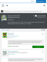 April 2022 Staff Picks for Kids &amp; Teens: Celebrate Earth Day