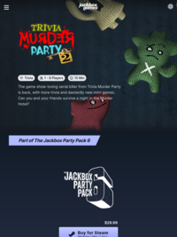 Trivia Murder Party 2 from Jackbox Games