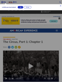 The Circus, Part 1: Chapter 1 | American Experience | Official Site | PBS