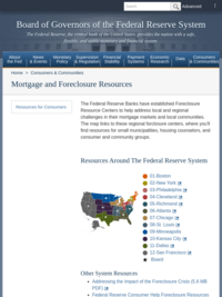 Mortgage Foreclosure Resources
