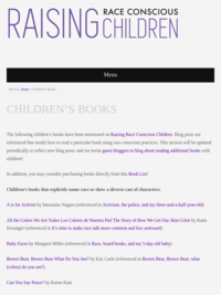 Children's Books - Raising Race Conscious Children