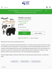 ROAR-chestra! by Robert Heidbreder (eBook)