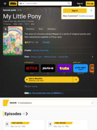 My Little Pony (TV Series 1986–1987) - IMDb