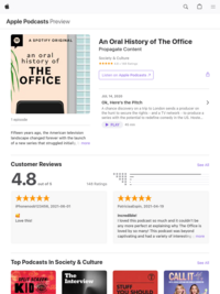 ‎An Oral History of The Office on Apple Podcasts