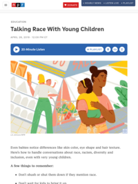 Talking Race With Young Children (Podcast Episode)