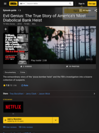 Evil Genius: The True Story of America's Most Diabolical Bank Heist (TV Mini-Series 2018) - IMDb