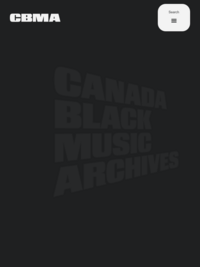Home | Canada Black Music Archives