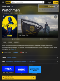 Watchmen (TV Mini-Series 2019) - IMDb