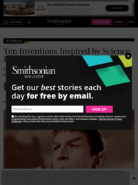 Ten Inventions Inspired by Science Fiction
     |
    Science | Smithsonian