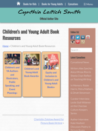 Cynthia Leitich Smith's Children and Young Adult Literature Resources