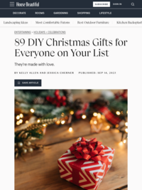 65 DIY Holiday Presents Your Friends and Family Won't Decide to Re-Gift