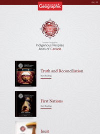 Indigenous People Atlas of Canada
