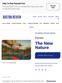 The New Nature | Boston Review