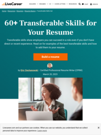 The Ultimate Transferable Skills List: 50+ Transferable Skills for Your Resume