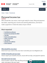 Personal income tax - Canada.ca