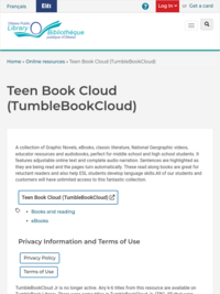 TeenBookCloud (TumbleBookCloud)