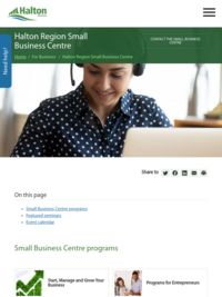 Halton Region Small Business Centre