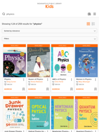 e-Books and e-Audiobooks for Kids about Phyrics from OverDrive