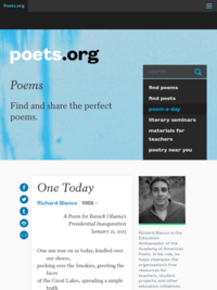 One Today by Richard Blanco - Poems | Academy of American Poets