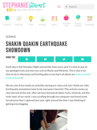Shakin Quakin Earthquake Showdown