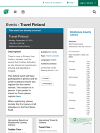 Program: Travel Finland (Sept 26)