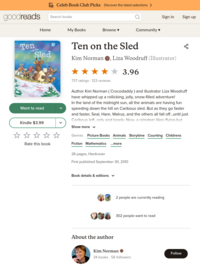 Ten on the Sled by Kim Norman