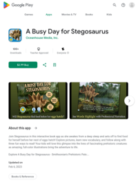 A Busy Day for Stegosaurus