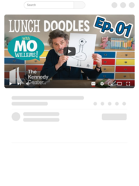 LUNCH DOODLES with Mo Willems! Episode 01 - YouTube
