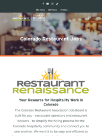 Colorado Restaurant Jobs