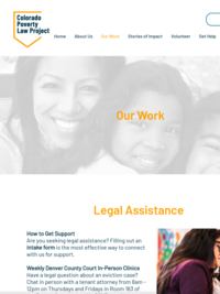 Colorado Poverty Law Project: Free Legal Clinic