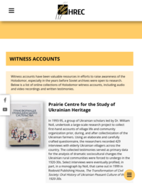Witness Accounts  | HREC