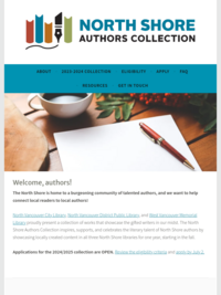 North Shore Authors Collection information
