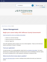 Jefferson County Jobs