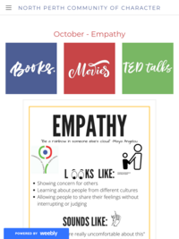 October - Empathy - NORTH PERTH COMMUNITY OF CHARACTER